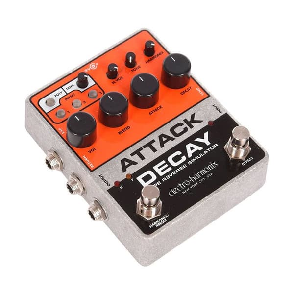 Electro Harmonix Attack Decay Tape Reverse Simulator Gitarr Effekter