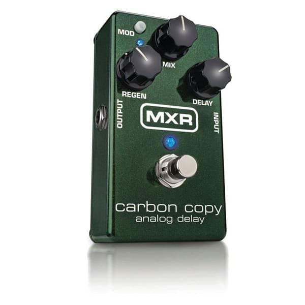 MXR fördröjningspedal - Carbon Copy - Analog - 600ms - 3 knappar