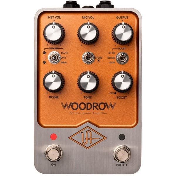 Universal Audio UAFX Woodrow '55 Instrumentförstärkare Gitarr Effekter