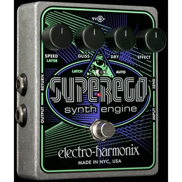 Electro Harmonix Superego Synth Effect Pedal - Gitarr