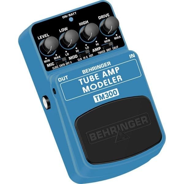 Pédal Guitare TM300 - BEHRINGER - Äkta modellering - 27 ljudkonfigurationer