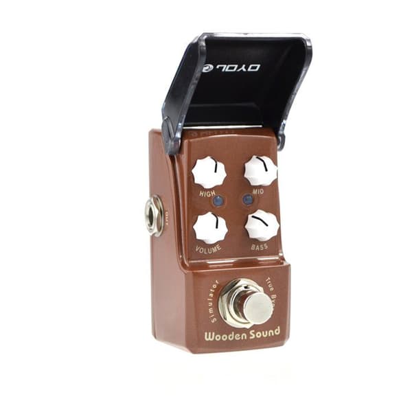 Joyo Effects Pedal - JF-323 - Trä Ljud Akustisk Simulator Gitarr Effektpedal