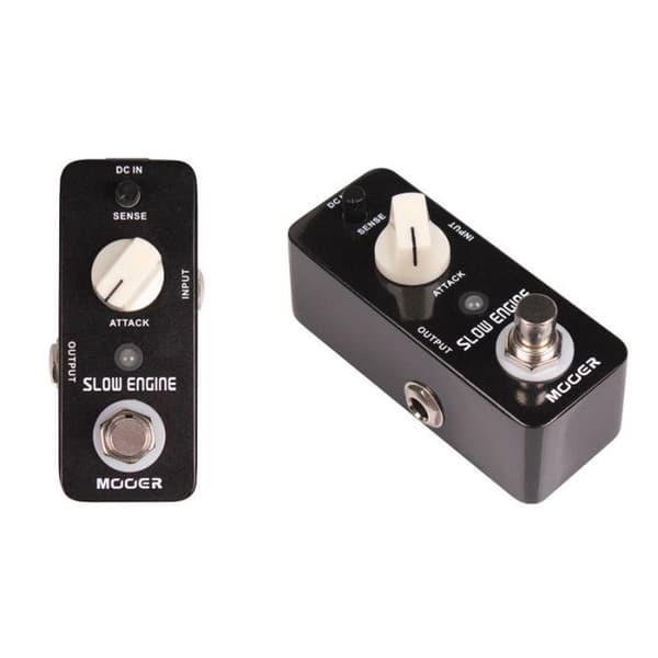 Pedal Slow Motion - MOOER - Slow Engine - True Bypass volymeffekt - Metallhus - 9V ingår inte