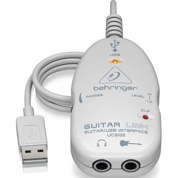 Behringer effektpedal - UCG102 - Bästa pris Square USB Audio Interface, Guitar by