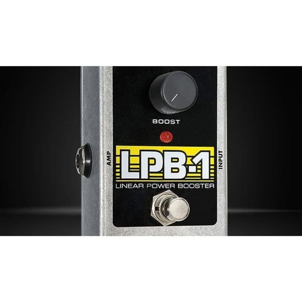 Electro-harmonix - LPB-1 Power Booster Pedal - Electro Harmonix LPB-1 Power Booster Pedal för Elgitarr Silver