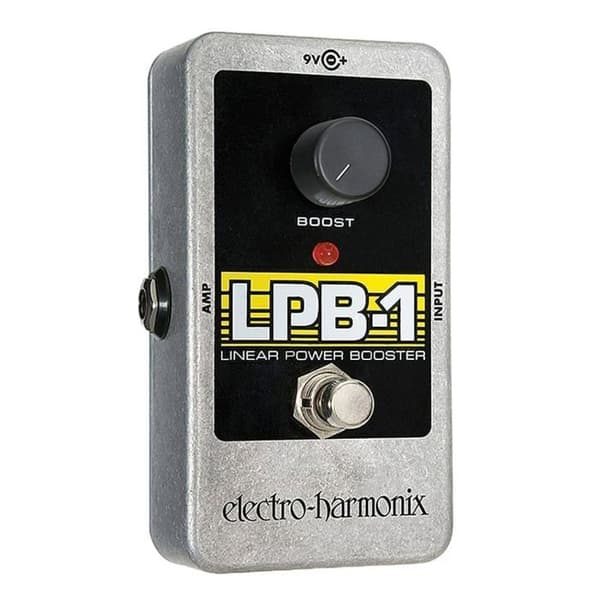 Electro-harmonix - LPB-1 Power Booster Pedal - Electro Harmonix LPB-1 Power Booster Pedal för Elgitarr Silver