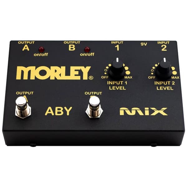 Morley ABY MIX Guld Effekter Gitarr El