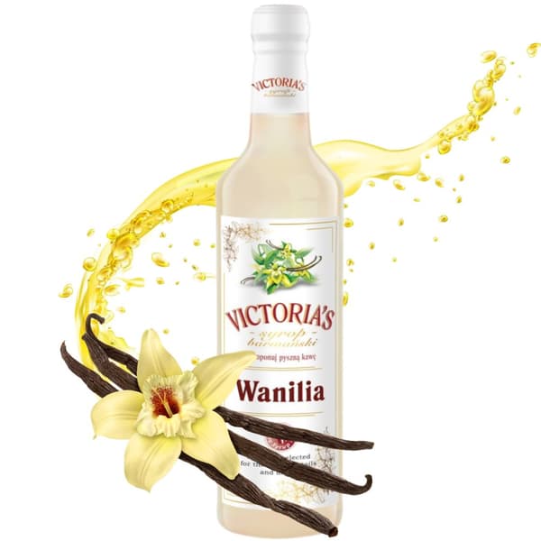 Victoria's vanilja baarimikkosiirappi 490 ml victoria juomille vanilja