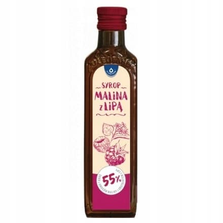Hallon- och limesirap 250 ml Oleofarm