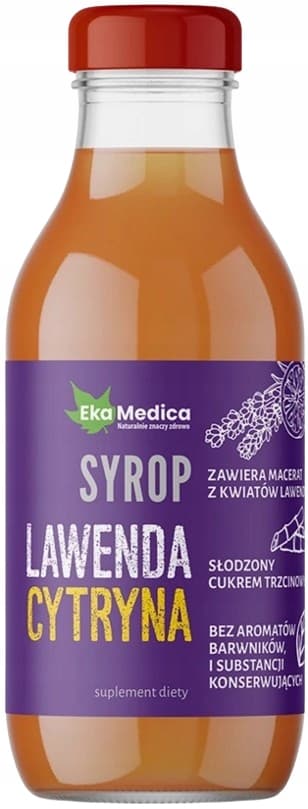 LAVENDEL CITRONSIRAP immunitet Ekamedica 300 ml