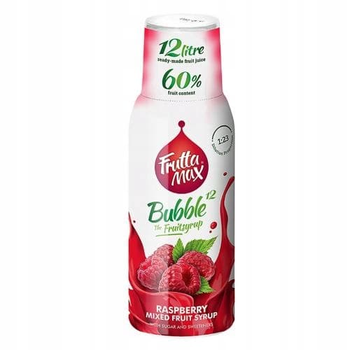FRUTTAMAX Vadelmasiirappitiiviste 500 ml 12 litraan