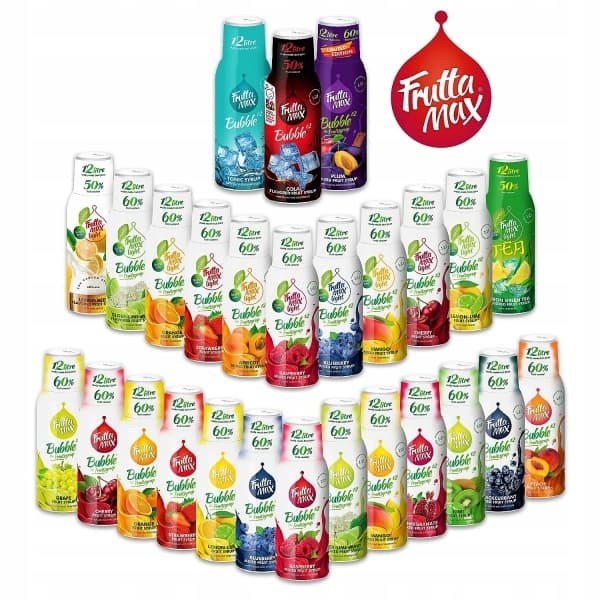 FRUTTAMAX Vadelmasiirappitiiviste 500 ml 12 litraan