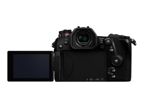 Panasonic Lumix G DC-G9M - Digitalkamera - speilløst - 20.3 MP - Four Thirds - 4K / 60 fps - 5optisk x-zoom 12 - 60 mm-linse - Wi-Fi, Bluetooth - sva