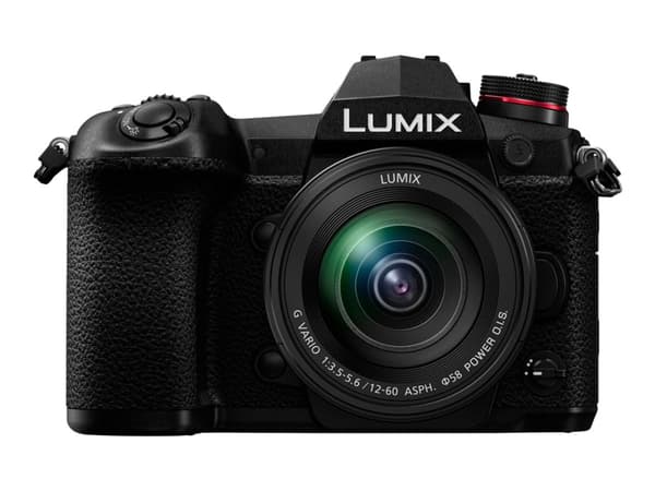Panasonic Lumix G DC-G9M - Digitalkamera - speilløst - 20.3 MP - Four Thirds - 4K / 60 fps - 5optisk x-zoom 12 - 60 mm-linse - Wi-Fi, Bluetooth - sva