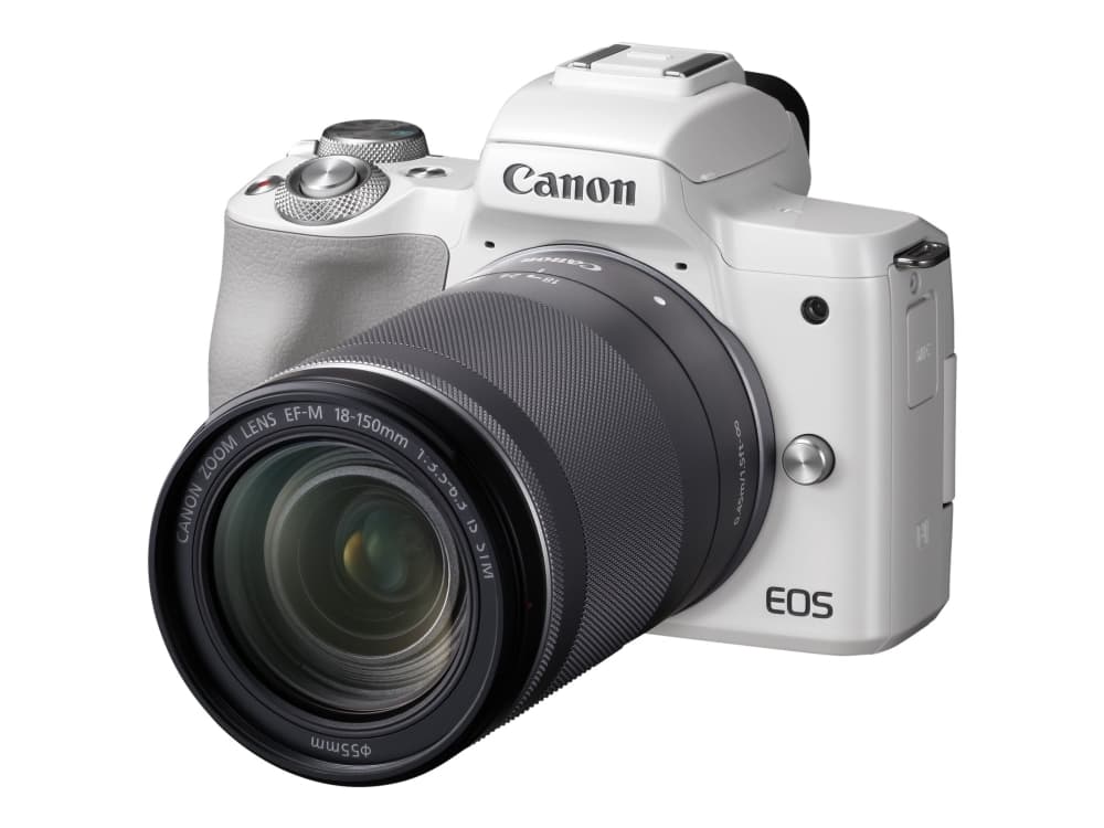 Canon EOS M50 - Digitalkamera - spegellöst - 24.1 MP - APS-C - 4 K / 25 fps - 8.3x optisk zoom EF-S 18 - 150 mm IS STM lins - Wi-Fi, NFC, Bluetooth -