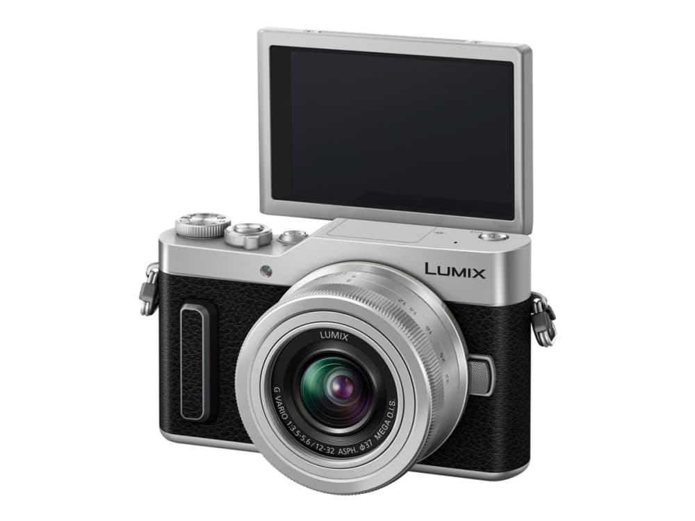 Panasonic Lumix G DC-GX880K - Digitalkamera - spegellöst - 16.0 MP - Fyra tredjedelar - 4 K / 30 fps - 2.7x optisk zoom 12-32 mm lins - Wi-Fi - silve