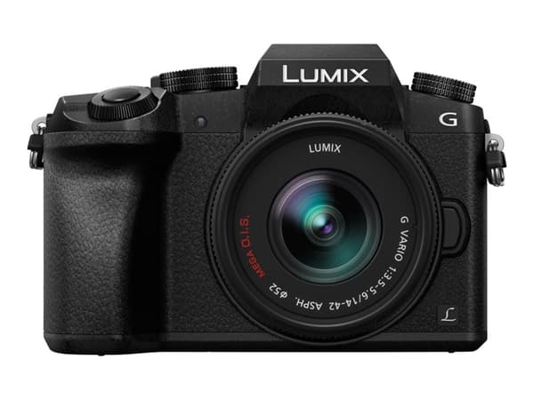 Panasonic Lumix G DMC-G70KA - Digitaalikamera - peilitön - 16,0 MP - Four Thirds - 4K / 25 fps - 3x optinen zoom 14-42 mm objektiivi - Wi-Fi - musta