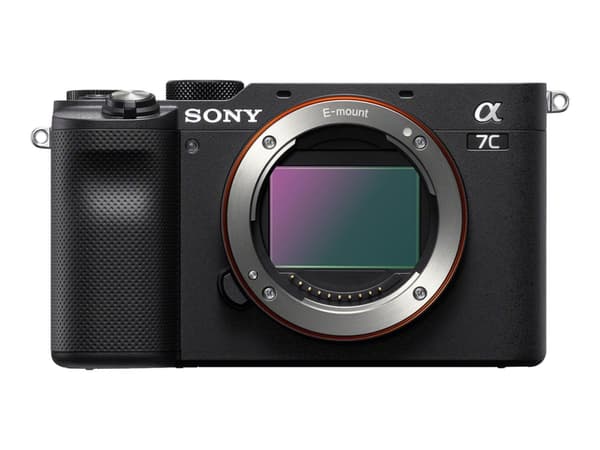 Sony a7C ILCE-7C - Digitalkamera - spegellöst - 24.2 MP - Fullständig ram - 4 K / 30 fps - endast stomme - Wireless LAN, NFC, Bluetooth - svart