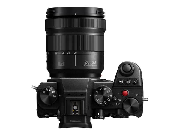 Panasonic Lumix DC-S5K - Digitalkamera - speilløst - 24.2 MP - Full Frame - 4K / 60 fps - 3optisk x-zoom 20-60mm F3.5-5.6 lens - Wi-Fi, Bluetooth - s