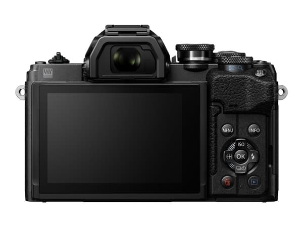 Olympus OM-D E-M10 Mark IV - Digitalkamera - spegellöst - 20.3 MP - Fyra tredjedelar - 4 K / 30 fps - 3x optisk zoom objektiven M.Zuiko Digital 14-42