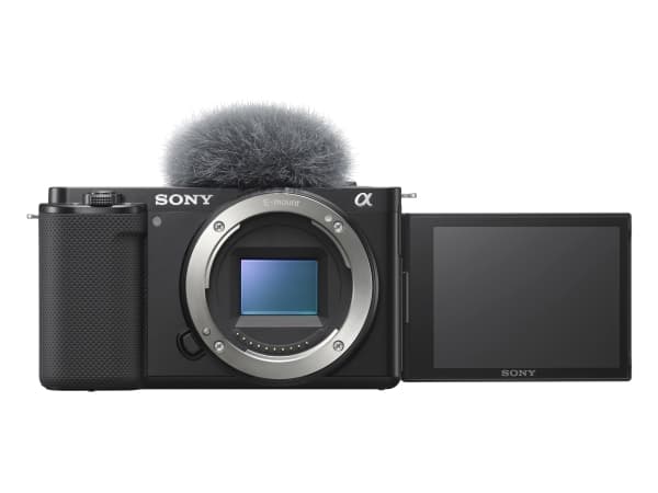 Sony a ZV-E10 - Digitalkamera - spegellöst - 24.2 MP - APS-C - 4 K / 30 fps - endast stomme - Wireless LAN, Bluetooth - svart