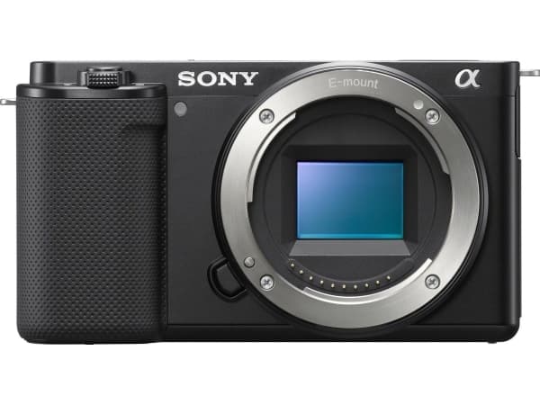 Sony a ZV-E10 - Digitalkamera - spegellöst - 24.2 MP - APS-C - 4 K / 30 fps - endast stomme - Wireless LAN, Bluetooth - svart
