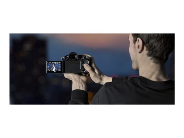 Sony a7s III ILCE-7SM3 - Digitalkamera - spegellöst - 12.1 MP - Fullständig ram - 4 K / 120 fps - endast stomme - Wireless LAN, NFC, Bluetooth Svart