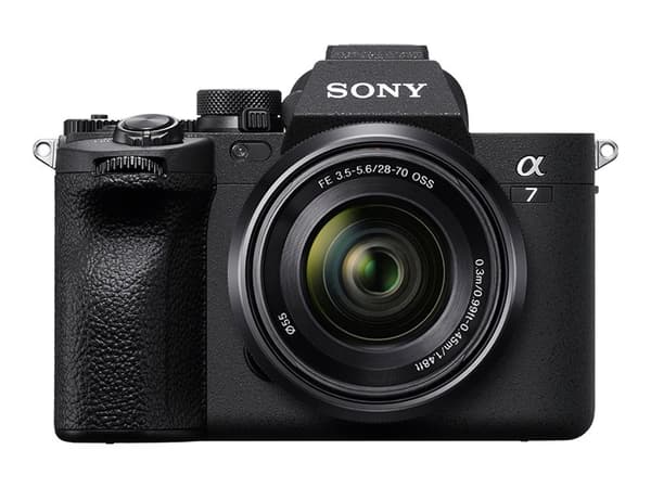 Sony a7 IV ILCE-7M4K - Digitalkamera - speilløst - 33.0 MP - Full Frame - 4K / 60 fps FE 28-70 mm OSS-linse - Wi-Fi, Bluetooth Sort