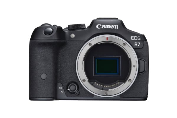 Canon EOS R7 - Digitalkamera - spegellöst - 32.5 MP - 4 K / 60 fps - endast stomme - Wi-Fi, Bluetooth - svart