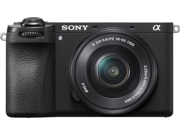 Sony a6700 ILCE-6700L - Digitalkamera - spejlløst - 26 MP - APS-C - 4K / 119.88 fps - 3x optisk zoom E 16-50 mm OSS-objektiv - Wi-Fi, Bluetooth