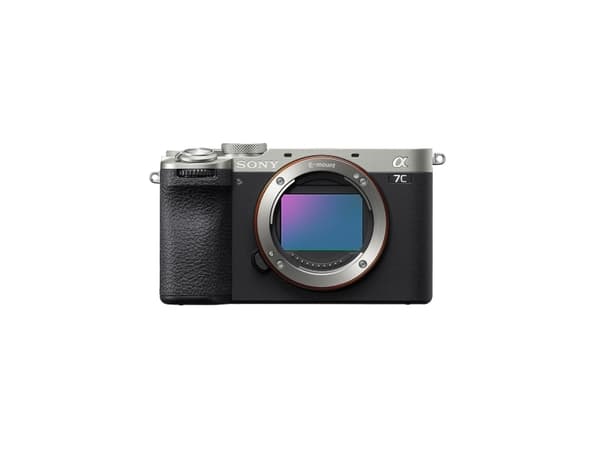 Sony a7C II ILCE-7CM2 - Digitalkamera - speilløst - 33.0 MP - Full Frame - 4K / 60 fps - kun hus - Wi-Fi, Bluetooth - sølv Sort, Sølv