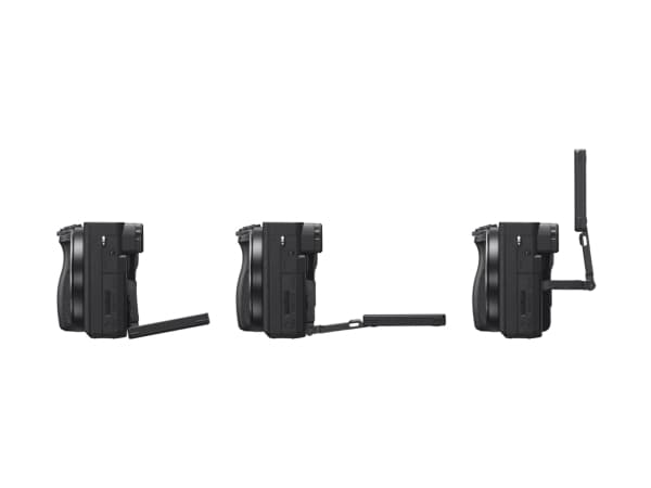 Sony a6400 ILCE-6400 - Digitalkamera - speilløst - 24.2 MP - APS-C - 4K / 30 fps 16-50 mm Power Zoom-linse - Wi-Fi, NFC, Bluetooth - svart