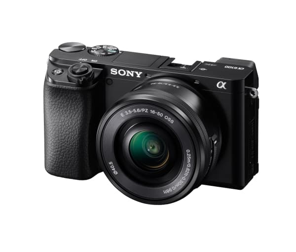 Sony ILCE-6100 Mirrorless Camera + 16-50mm Lens, Black | Sony