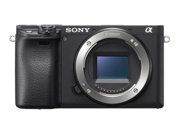 Sony a6400 ILCE-6400 - Digitalkamera - spegellöst - 24.2 MP - APS-C - 4 K / 30 fps - endast stomme - Wi-Fi, NFC, Bluetooth - svart Svart