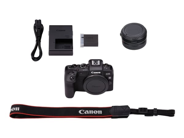 Canon EOS RP - Digitalkamera - speilløst - 26.2 MP - Full Frame - 4K / 25 fps - kun hus - Wi-Fi, Bluetooth