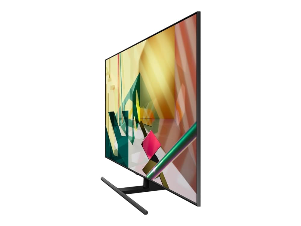 Samsung GQ55Q70TGT - 55" Diagonal klass Q70T Series QLED TV - Smart TV - Tizen OS - 4K UHD (2160p) 3840 x 2160 - HDR - Quantum Dot, Dubbel LED - natt