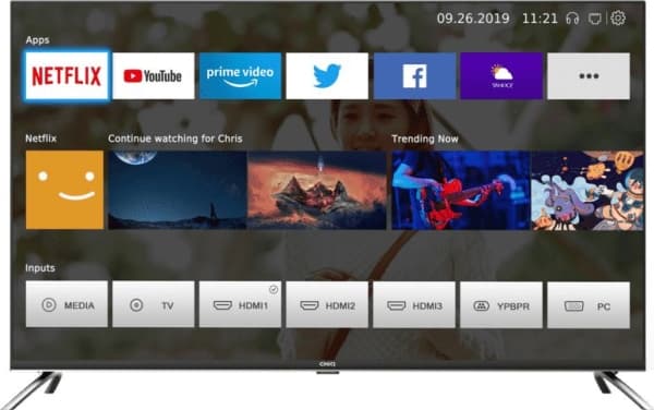 CHiQ U50H7A LED TV 50'' 4K Ultra HD Android