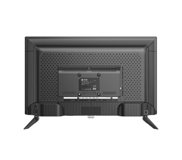 eSTAR TV24D5T2, 61 cm (24"), 1366 x 768 piksler, WXGA, LED, DVB-C, DVB-S2, DVB-T, DVB-T2, Sort