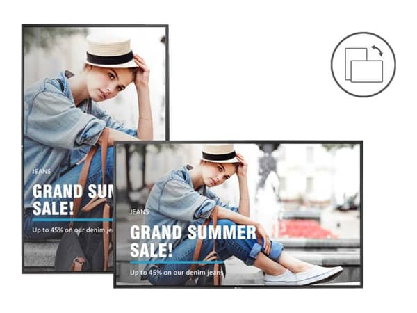 AG Neovo PD-55Q, Digitaalinen litteä infotaulu, 138,7 cm (54.6"), LCD, 3840 x 2160 pikseliä, 24/7