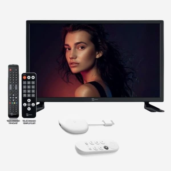 12v 20 Tum TV till husvagn PALCO 20X HD-TV Google Chromecast paket
