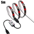 Miniatyrbild 2 av 5: Waterproof 5m USB LED Strip Lights Bluetooth APP Remote 5050 Color