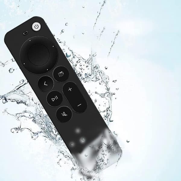 Musta silikonikotelo kaukosäätimelle Apple TV Gen 6 2021
