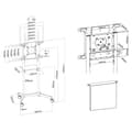 Miniatyrbild 3 av 3: TV-fäste Neomounts NS-M1250BLACK 70" 37" 70 Kg