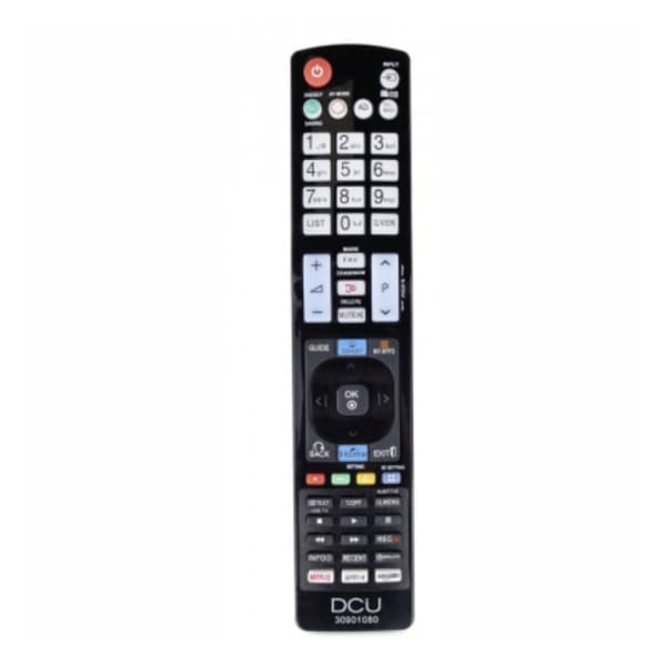 Kaukosäädin DCU Télécommande Musta musta