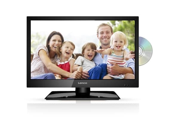 Lenco DVL-1962, 48,3 cm (19"), 1366 x 768 pikseliä, HD, LED, DVB-C, DVB-S2, DVB-T, DVB-T2, Musta