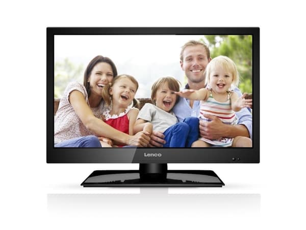 Lenco DVL-1962, 48,3 cm (19"), 1366 x 768 pikseliä, HD, LED, DVB-C, DVB-S2, DVB-T, DVB-T2, Musta