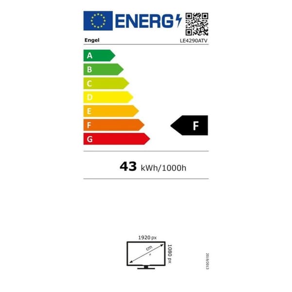 Smart TV Engel LE4290ATV 42" FHD LED WIFI Sort