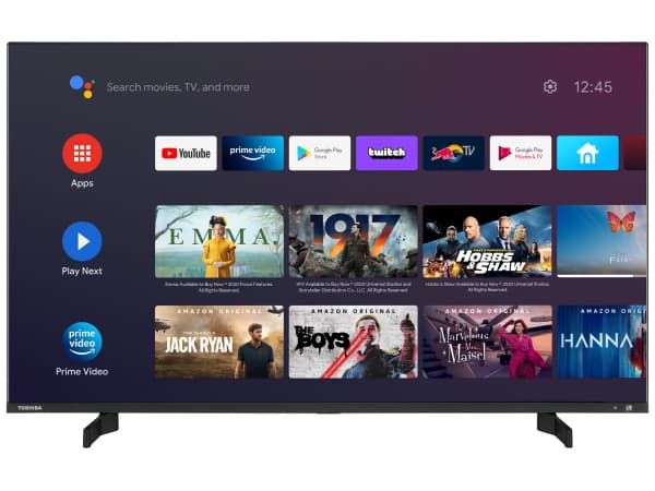 Toshiba 43UA5D63DG - 43" Diagonal klass UA5D Series LED-bakgrundsbelyst LCD-TV - Smart TV - Android TV - 4K UHD (2160p) 3840 x 2160 - HDR - Direct LE