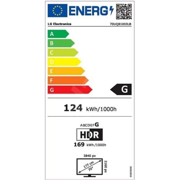 Smart TV LG 70UQ81003LB