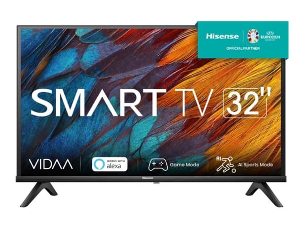 Hisense 32A4K, 81,3 cm (32"), 1366 x 768 pikseliä, LED, Älytelevisio, Wi-Fi, Musta musta